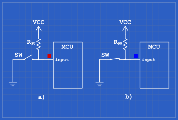 Pull-up configuration