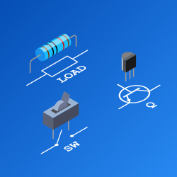 How to use a Bipolar Junction Transistor as a switch?