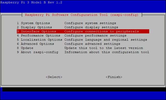 Interface Options