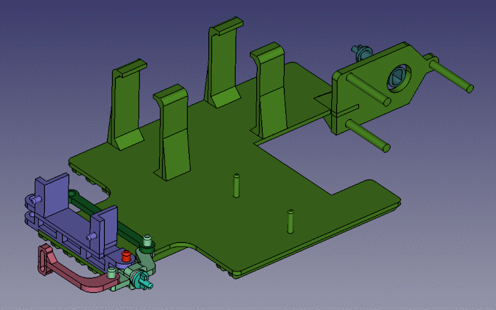 RC Car Frame Model