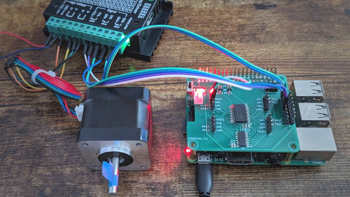 Stepper Motor Controller (Prototype)